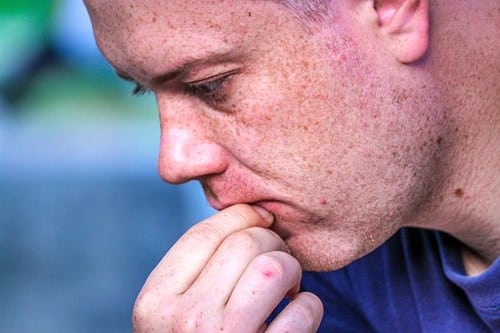 infected ingrown hair or cold sore virus?